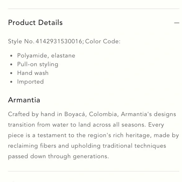 Anthropologie | Armantia Swimsuit Size L NWT - Picture 5 of 7